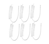 Hemobllo Spazzola per la Pulizia 6 Pezzi Set Spazzola Flessibile in Nylon per Cestello e Interno Tamburo Strumento Multiuso per Cestello e Condizionatore Pulizia e Sicura per Uso