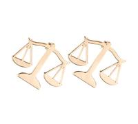 Hemobllo Spilla da Bavero da Uomo Bilancia della Giustizia in Lega, Set 2 Pezzi, Accessorio per Giacca e Cappotto Formale, Simbolo di Equità per Avvocati e Professionisti