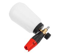 Hemobllo Spruzzatore di Schiuma ad Alta Pressione da 1l con Ugello 1.2mm in Pa e Rame per Lavaggio Auto, Adattatore per Idropulitrice con Interfaccia Rapida in Acciaio Inox