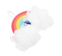 Hemobllo Spugnetta Bagnetto Ragazzo Ragazza Forma di Esfoliante Morbida per Ragazzo Ragazza Scrubber Corpo Portatile per Doccia e Massaggio