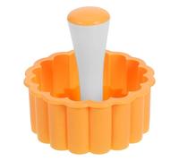 Hemobllo Stampo per Crostatine Bordo in Pizzo, Acciaio al Carbonio | Moldi Riutilizzabili Antiaderenti, Forma Creativa a Nave, Pressino in Plastica, per Torte e Biscotti