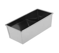 Hemobllo Stampo per Pane Quadrato in Acciaio Resistente senza Coperchio Teglia Antiaderente per Pane e Dolci Facile da Pulire per Forno Domestico e Professionale