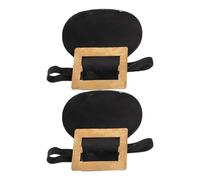Hemobllo Storiche fibbie per scarpe da uomo, accessori per scarpe vintage in cuoio, 1 paio, per copriscarpe da avvocato, lavorazione curata, per feste in costume e cosplay