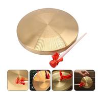 Hemobllo Strumenti Musicali Gong E Gong A Mano Portatile Con Martello Ciotola A Percussione Strumento Gong Gong A Mano Pratico Strumento Gong Per L'Inaugurazione