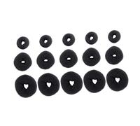 Hemobllo Strumenti per Chignon in Nylon 15 Pezzi Set Creatore Invisibile per Chioma Regolabile Kit Acconciature Fai da Te per Ragazzo Ragazza Uso Quotidiano Elegante Nero Piccolo Medio