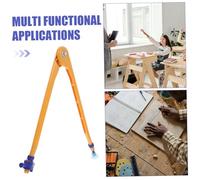 Hemobllo Strumento Didattico Multifunzione per Insegnanti e Studenti Leggero e Portatile per Tracciatura Geometrica e Dimostrazione Matematica in Classe e Lavagna Bianca