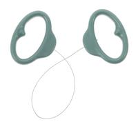 Hemobllo Strumento per Argilla con Filo in Acciaio Resistente e Manico in Plastica Ergonomico Taglierina per Modellazione Ceramica Leggera e Compatta per Artisti e Laboratori di Scultura