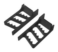 Hemobllo Supporto da Parete per Lungo e Frecce Gancio per Carichi Pesanti in Materiale Robusto Set 1 Paio di Staffe Compatte per Organizzazione Attrezzatura Tiro con L’ per Interni e