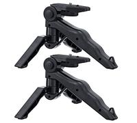 Hemobllo Supporto Da Tavolo Per Fotocamera Mini Treppiede Per Fotocamera Da 2 Pezzi Universale Con Adattatore Per Cellulare E Action Camera