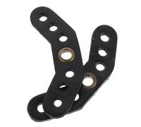 Hemobllo Supporto in Pelle per Cinghia da Polso da 2 Pezzi Giogo Regolabile per Tiro con L’Arco Compound Fascia Protettiva in PU Resistente per Caccia e Tiro al Bersaglio