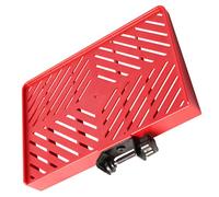 Hemobllo Supporto Microfono Rossa Per Live Broadcast Vassoio Per Microfono Portatile Con Base e Design Leggero Compatibile Con Smartphone e Dispositivi Vari