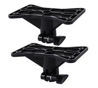 Hemobllo Supporto Per Altoparlante Esterno Inserto Per Montaggio Su Mobile Treppiede Per Altoparlante Supporto Per Monitor Facile Installare e Rimuovere Materiale Per Uso e Duraturo