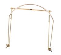 Hemobllo Supporto per Arpa Armonica a 24 Fori in Metallo, Clip Comoda e Stabile per Collo, Supporto Portatile per Esecuzioni All’aperto e Performance Musicali