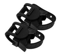 Hemobllo Supporto per Bastone per Sedia a Rotelle e Scooter Elettrico in Plastica Nera 2 Pezzi Facile da Staccare Stabile per Cani e Stampelle