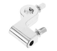 Hemobllo Supporto per Battente Batteria in Metallo Robusto Montaggio per Singolo Compatibile con Kit Batteria e Grancassa Accessorio Strumento Percussione Nero