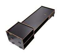 Hemobllo Supporto per Monitor da Scrivania Rialzo per Schermo del Computer Organizer da Scrivania per Laptop Semplice e Pratico