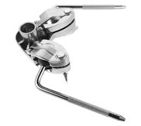 Hemobllo Supporto per Tom Regolabile in Metallo, Staffa di Montaggio Stabile per Batteria, Accessorio per Strumenti a Percussione, per Studio e Performance Live