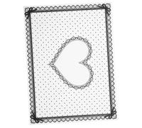 Hemobllo Supporto per Unghie in Silicone Bianco per Manicure, Comodo e Facile da Usare, Forma a Cuore, per Tavolo Manicure e Salone Unghie