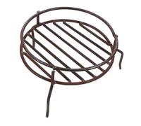 Hemobllo Supporto Stufa Doppio in Ferro per Campeggio e Resistente Porta Pentola per Wok e Accessori Cucina da Esterno Compatibile con Vari Fornelli Facile da Montare e Trasportare