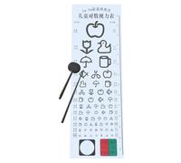 Hemobllo Tabella per Resistente e Portatile Cartello Test per Scuola e Casa con Chiara e Materiali Durevoli per Visivi Regolari