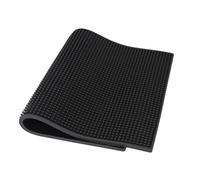 Hemobllo Tappetino Antiscivolo per Strumenti da Barbiere Grande Cuscino in PU Resistente per Conservazione Forbici e Tagliacapelli per Parrucchieri e Uso Domestico