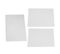 Hemobllo Tappetino in Silicone 3 Pezzi per Resina Epossidica, Riutilizzabile e Antiadherente, Perfetto per Amici Creativi