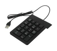 Hemobllo Tastiera Numerica Usb Cablata Tasti Ergonomica Per Laptop Numpad Per Ufficio e Finanza Facile Da Installare e Compatibile Con Vari Sistemi Operativi