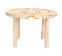 Hemobllo Tavolo da Picnic Legno Portatile per Vino Design Compatto e Facile da Trasportare per Outdoor e Stabile su e Stoccaggio