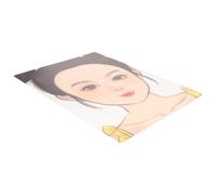 Hemobllo Tavolo Pittura Facciale Esercitazione Tavolo Trucco Plastica Riutilizzabile Imita Viso Organi Senso Migliorare Abilità Tecnica