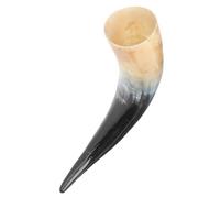 Hemobllo Tazza da Bere in Corno Vichingo Decorativo Leggera e Facile da Coppa Capiente per Vino e Cosplay Accessorio Unico per Foto e Decorazioni