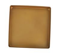 Hemobllo Teglia da Forno Quadrata Dorata in Antiaderente per Pizza Torte Pane e Biscotti con Riscaldamento Uniforme e per Cucina Professionale e