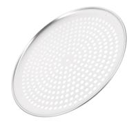 Hemobllo Teglia Rotonda Forata Per Pizza in Lega Di Alluminio Nonstick Riscaldamento Uniforme Per Forno Casalingo Per Pizza Croccante e Dolci Da Forno