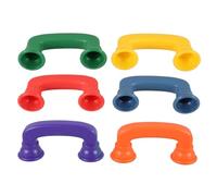 Hemobllo Telefono Sussurrante Di Lettura in Plastica Colorata Per Bambini e Adulti, Giocattolo Per Logopedia Feedback Uditivo, Design Leggero e Resistente Per La Classe, Set Da 6 Pezzi