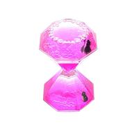 Hemobllo Timer Liquido Clessidra a Olio Rosa, Giocattolo per Movimento Liquido Decorativo per Scrivania, Gadget Rilassante per Casa e Ufficio