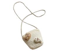 Hemobllo Tracolla Intrecciata Borsello Decorativo per La per Ragazze Pratica e Leggera per Piscina