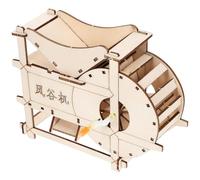 Hemobllo Trebbiatrice a da Te Kit Didattico per Esperimenti Agricoli per Progetto Educativo in Legno per Insegnare Tecniche Trebbiatura
