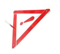Hemobllo Triangolo Avvertimento Auto Riflettente Portatile Segnale Sicurezza Resistente per Emergenze e Guasti Accessorio Sicurezza