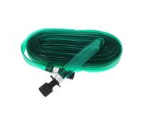Hemobllo Tubo Irrigazione Piatto per Giardino con Connettore Tubo Acqua Resistente con Guarnizione Anti-perdita per Irrigazione Verde e Prato