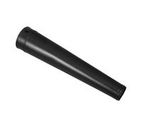 Hemobllo Tubo per per Asciugacapelli Piccolo Vuoto Sostituzione di Ricambio del Ventilatore dell'Aria Attacco per Soffiatore Piatto Sostituibile Plastica Black