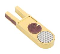 Hemobllo U-Shape Pool Cue Tip Shaper Trimmer Tool, Trimmer per Stecche da Biliardo, Metallo, U-Shaped, per Punta Stecca e Aste, Accessorio Biliardo