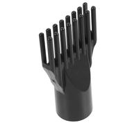 Hemobllo Ugello Pettine per Phon per Animali Domestici in Abs Nero Superficie Liscia e Design Creativo per Toelettatura e Asciugatura Rapida