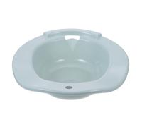 Hemobllo Vaschetta per Sitz Bath Post Parto in con Maniglie Laterali Bidet Portatile per Donne Incinte e Femminile Compatibile con Wc Standard Colore Blu