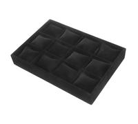 Hemobllo Vassoio Espositore Scomparti per Orologi e con Mini Organizer Protettivo in Materiale Sicuro per Casa e Negozio