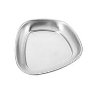 Hemobllo Vassoio in Acciaio Inossidabile per Manicure Vaschetta Manicure per Accessori Unghie Piatto Piccolo per Strumenti Facile e Sanitizzabile