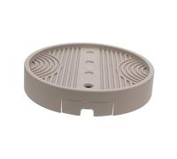 Hemobllo Vassoio Mobile per Vasi con Ruote Nascoste Contenitore per Rimovibile Vassoio Decorativo Rotondo per Piante da Design Drenaggio per Ventilazione