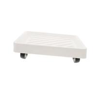 Hemobllo Vassoio per Fioriera Mobile con Ruote Base per Piante da Ed Esterno Design Breathing per Raccolta e Circolazione Aria Supporto per Vasi da Giardino