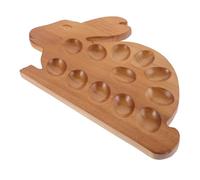 Hemobllo Vassoio Per Uova Design Coniglietto Contenitore in Resistente Supporto Per Uso Quotidiano in Cucina Accessorio Per Riporre Oggetti Conservazione Sicura Delle Uova