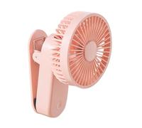 Hemobllo Ventilatore Portatile USB Ricaricabile Mini Handheld Fan Rosa Compatto e Silenzioso e Outdoor