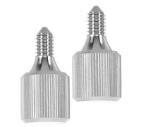 Hemobllo Vite a Testa Zigrinata in Acciaio Inox per Miscelatore 4,5-7 Litri, Set 2 Pezzi per Fissaggio Manopola Sollevamento Ciotola, Ricambio Resistente e Stabile per Robot da Cucina