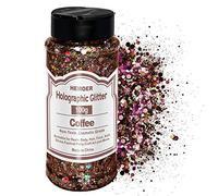 HEMOER Paillettes Olografiche Glitter Grosso, Marrone 100g Olografiche Chunky Paillettes Glitter Unghie per Viso, Corpo, Occhi, Capelli, Unghie, Glitter per Hobby Creativi